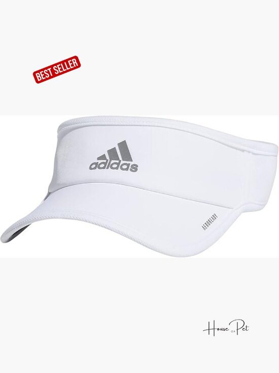 Lightweight Moisture-Wicking Running Tennis Visor with Adjustable Closure main image 4